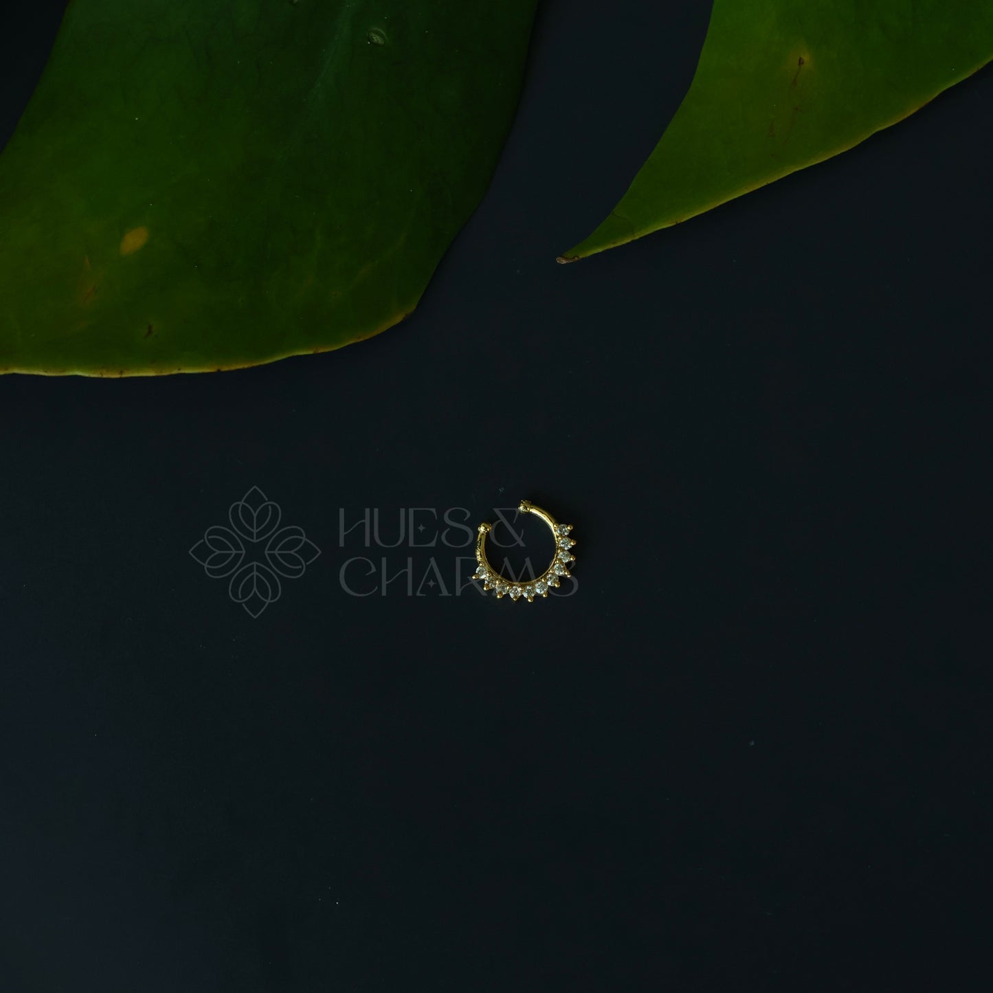AD STONES SEPTUM NOSE RING - Model 6