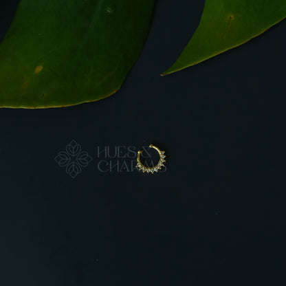 AD STONES SEPTUM NOSE RING - Model 6