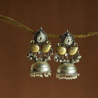 NISHKA DUAL TONE GHUNGROO JHUMKA