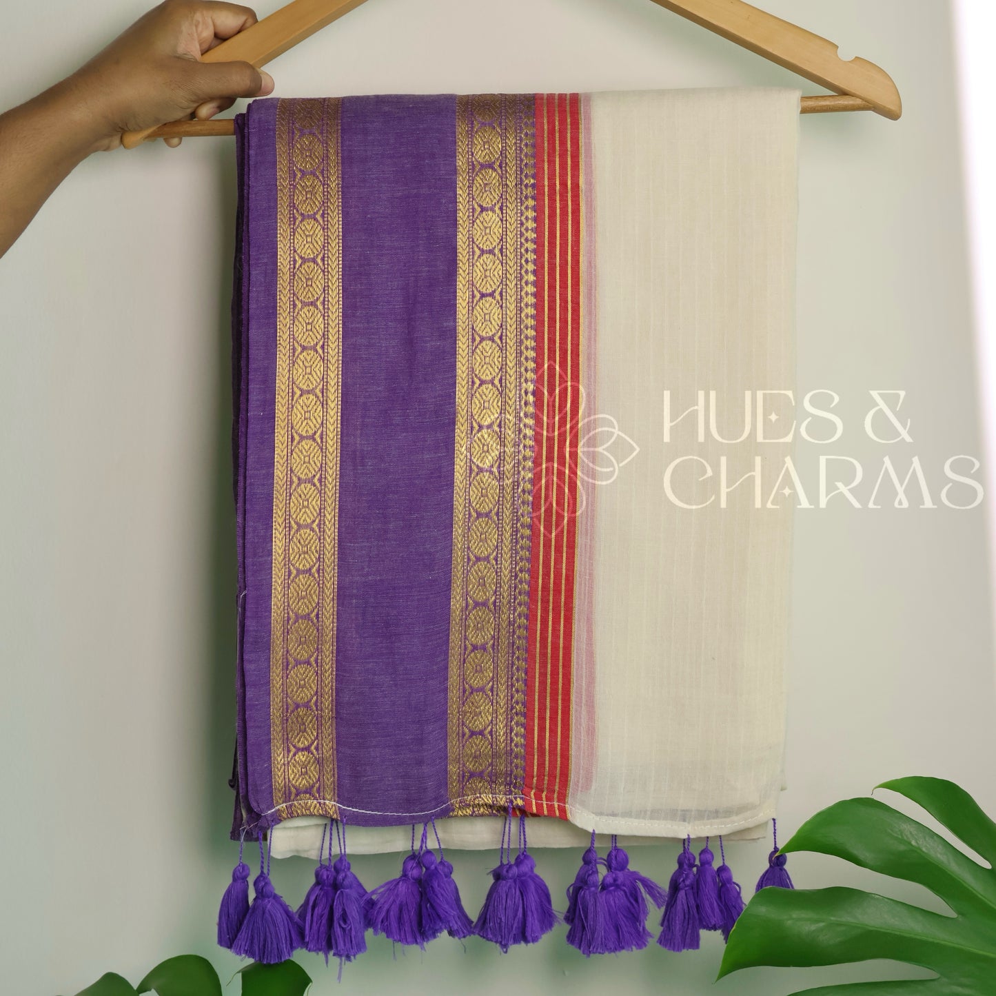 PURE MUL COTTON SAREE- INDULEKHA