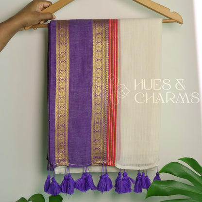 PURE MUL COTTON SAREE- INDULEKHA