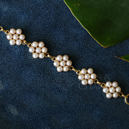 GOLDEN BLOOMING PEARL BRACELET
