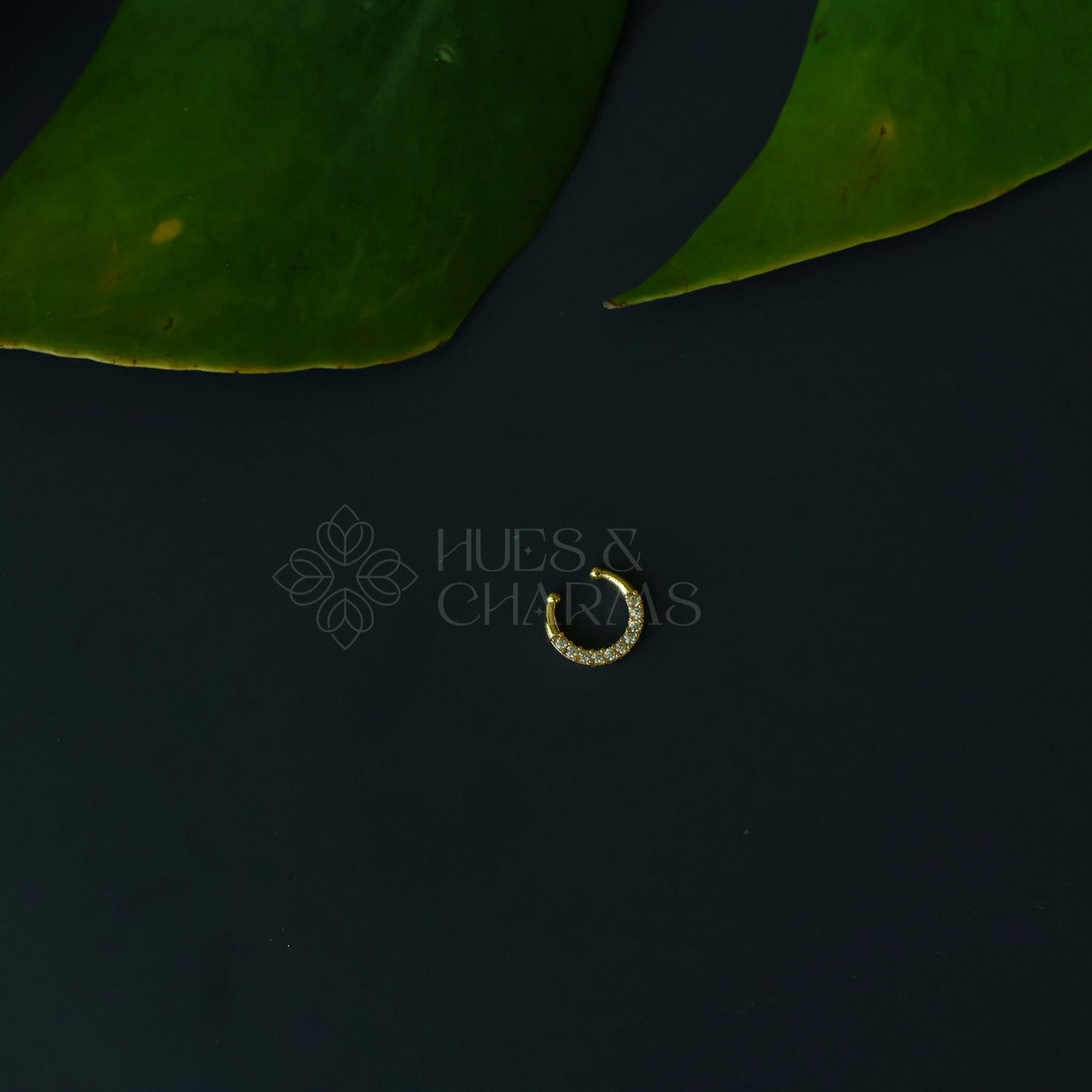 AD STONES SEPTUM NOSE RING - Model 4