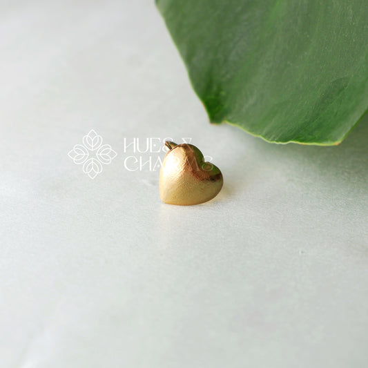 GOLDEN MUSE HEART ADJUSTABLE RING