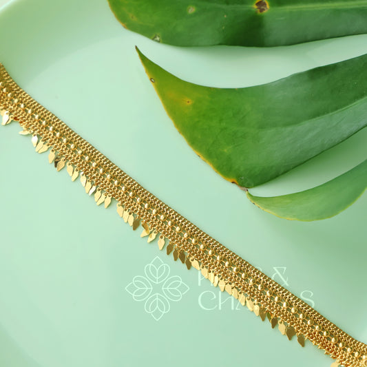 TRADITIONAL STATEMENT ELAKKATHALI CHOKER | GOLD PLATED