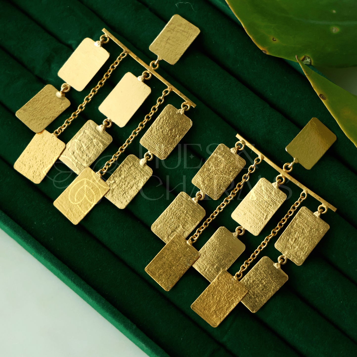 GOLDEN  AURELIA CHANDELIER EARRINGS