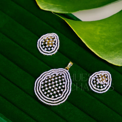 ELARA CZ PENDENT SET|PREMIUM COLLECTION