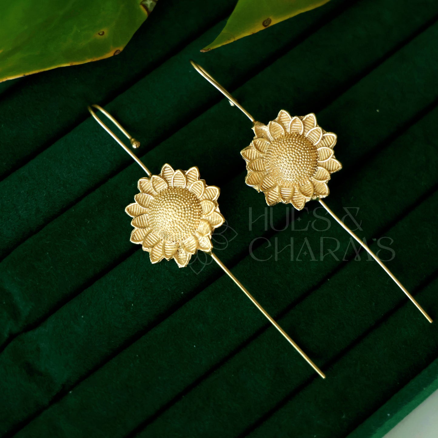 GOLDEN MARIGOLD EAR CUFF