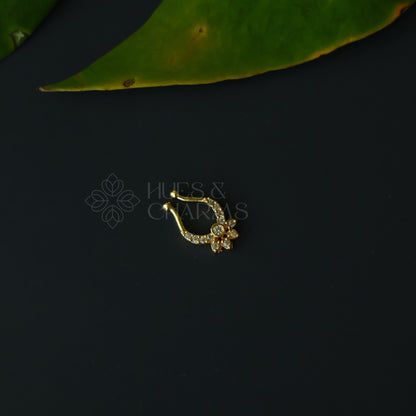 AD STONES SEPTUM NOSE RING- Model 8