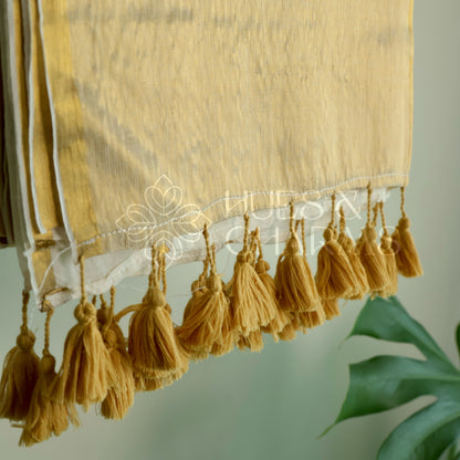 PURE MUL COTTON SAREE- HEMANGI