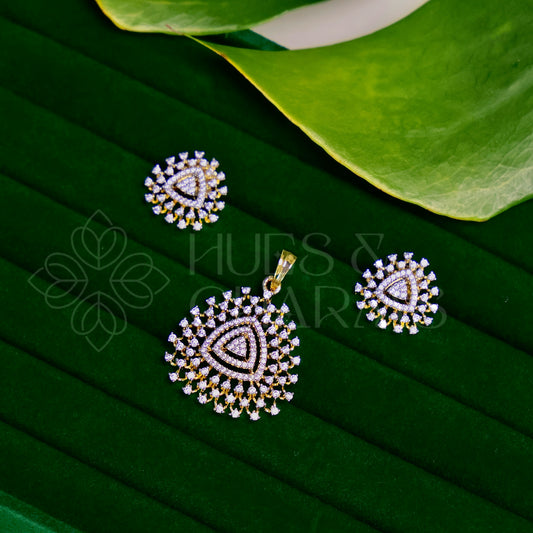TWILIGHT CZ PENDENT SET|PREMIUM COLLECTION