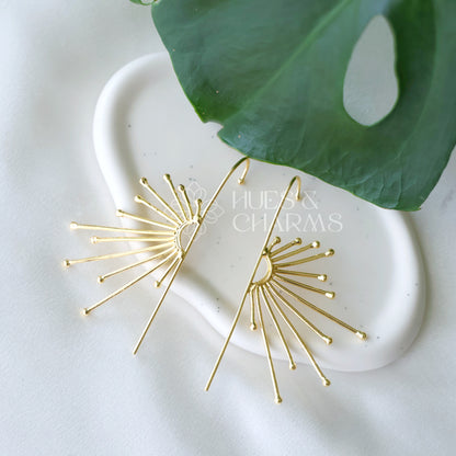 STATEMENT HALF SUN EAR CUFF ( SINGLE PIECE)