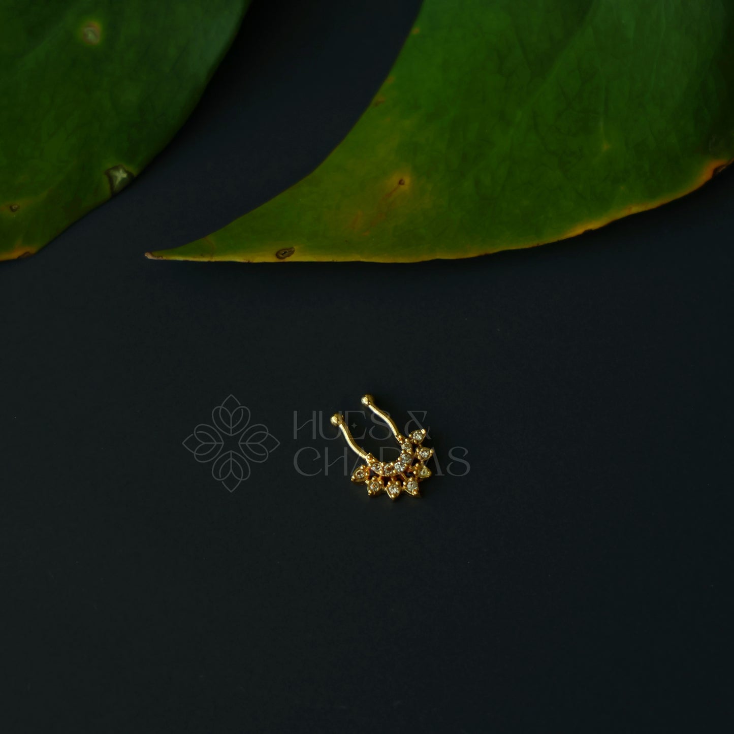 AD STONES SEPTUM NOSE RING- Model 11