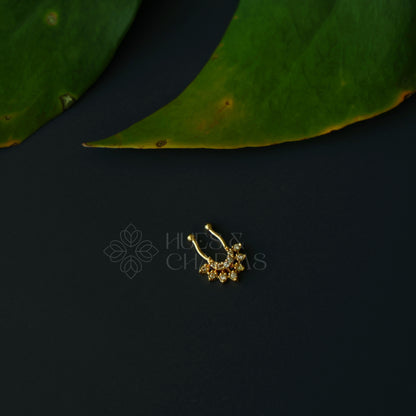 AD STONES SEPTUM NOSE RING- Model 11