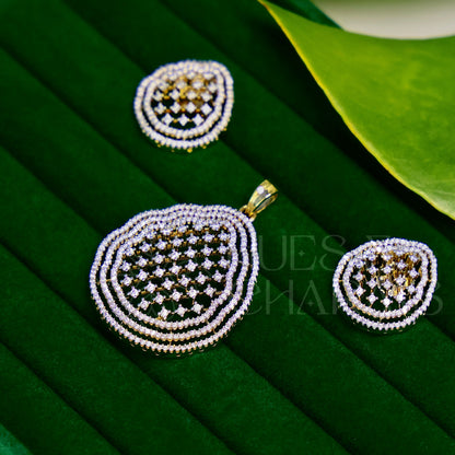 ELARA CZ PENDENT SET|PREMIUM COLLECTION