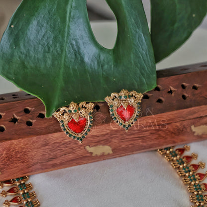 TRADITIONAL STATEMENT PALAKKA HARAM SET (COLOURS AVAILABLE)