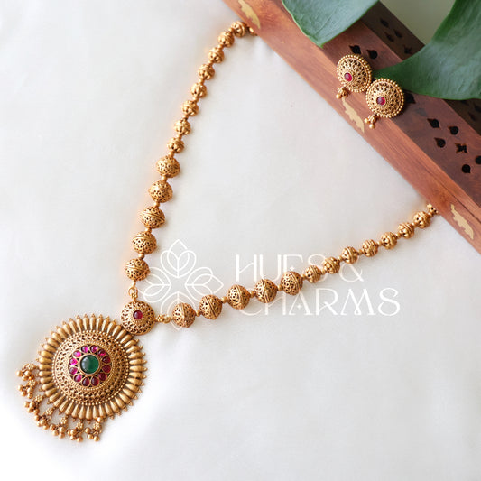 GOLDEN HERITAGE CHAKRA HARAM SET