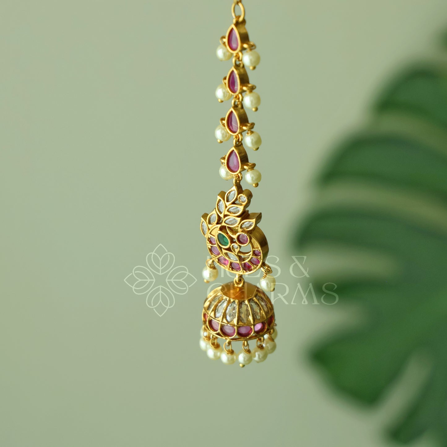 MOHINI KEMP JHUMKA WITH MATTAL