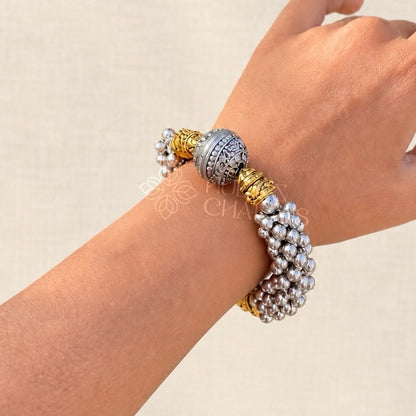 GUNJAN DUAL TONE BANGLE