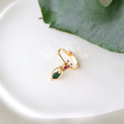 TRADITIONAL NAGAPADAM ADJUSTABLE RING