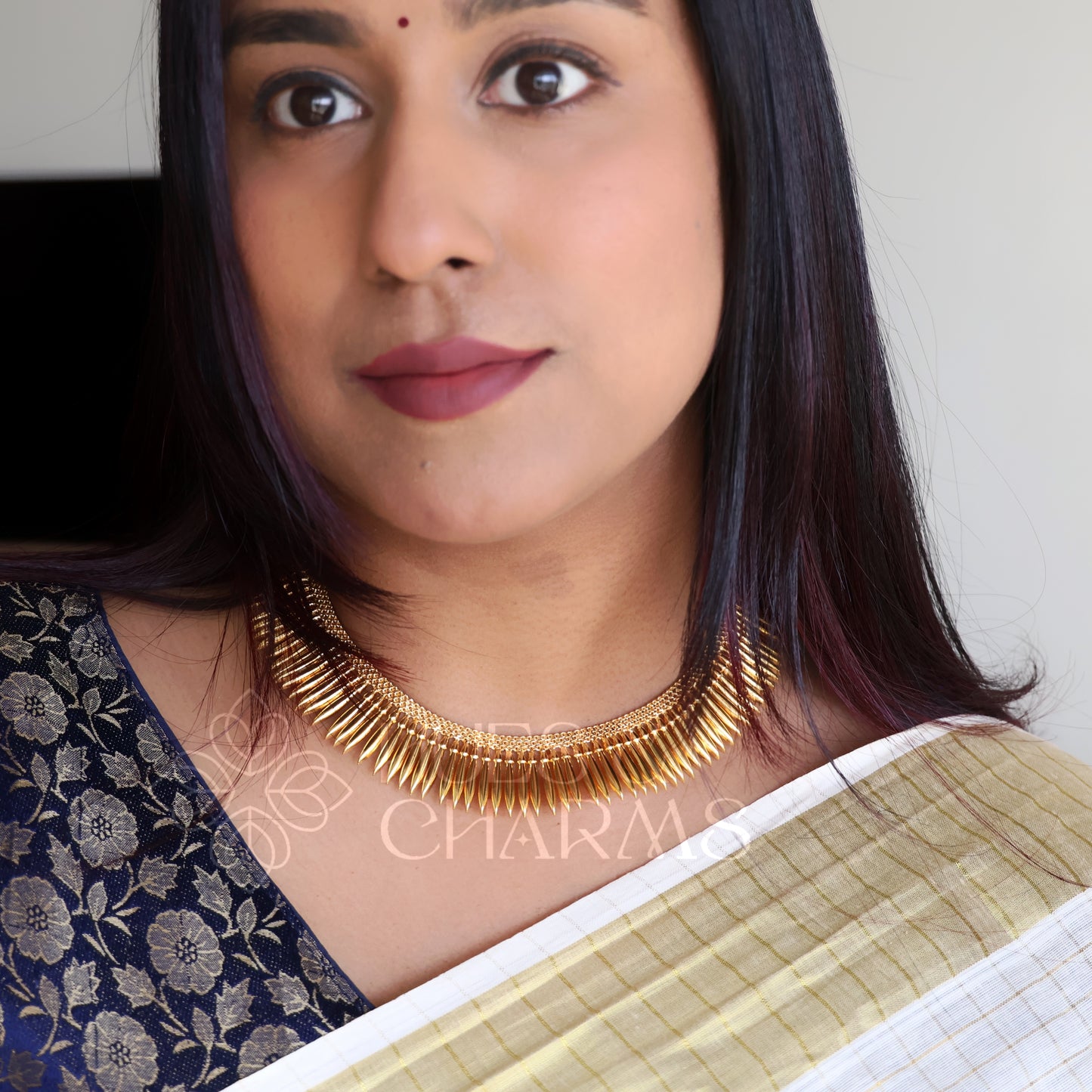 MULLA MOTTU MALA NECKLACE | GOLD PLATED