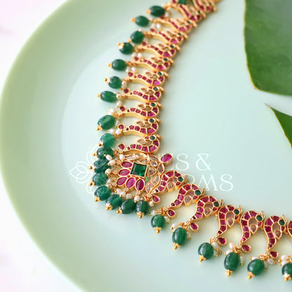 KEMP RATNA TARANGINI NECKLACE SET| PREMIUM JEWELLERY