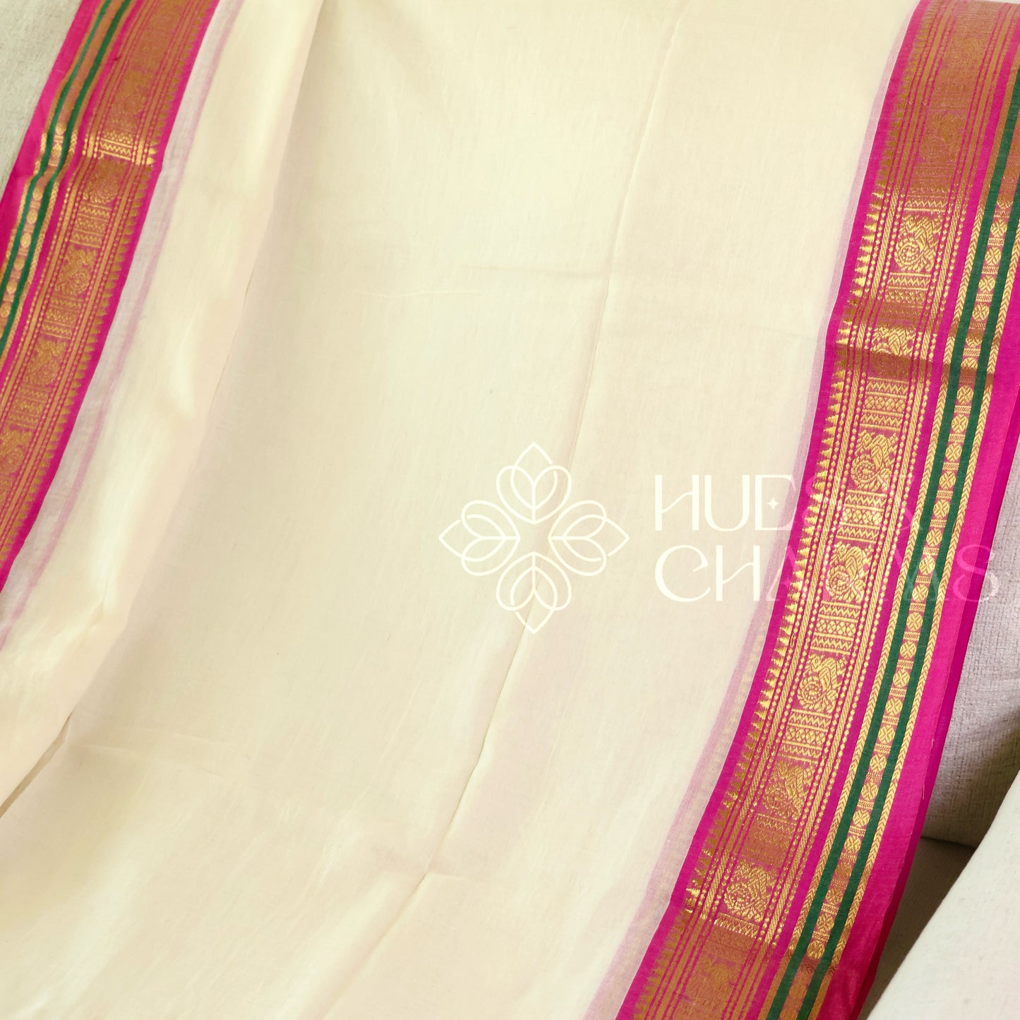 PURE MUL COTTON SAREE  -MADHURI
