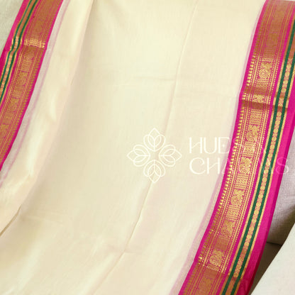 PURE MUL COTTON SAREE  -MADHURI