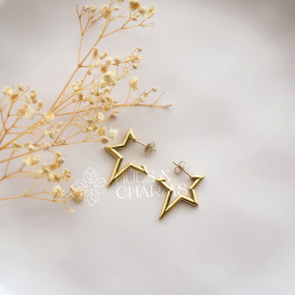 GOLDEN STAR HOOPS
