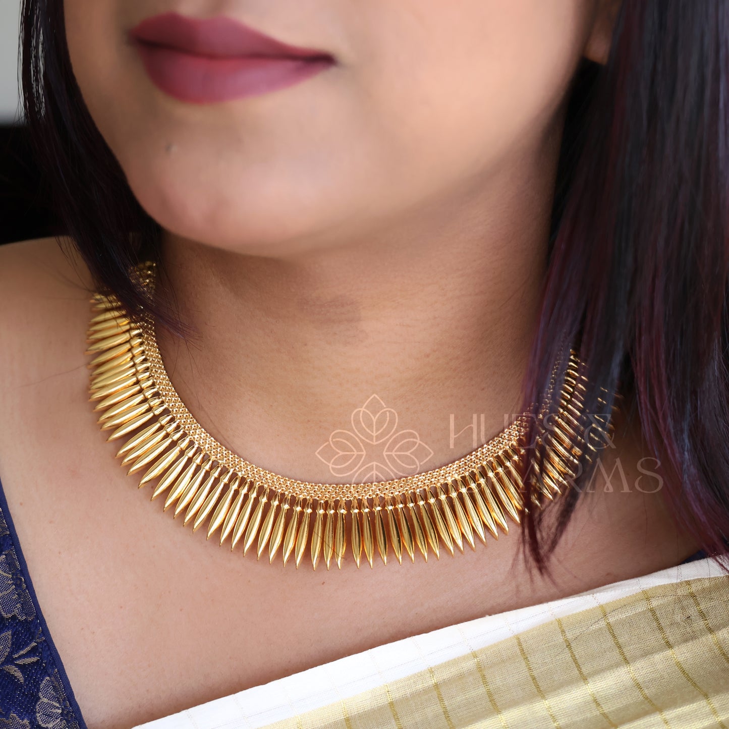 MULLA MOTTU MALA NECKLACE | GOLD PLATED