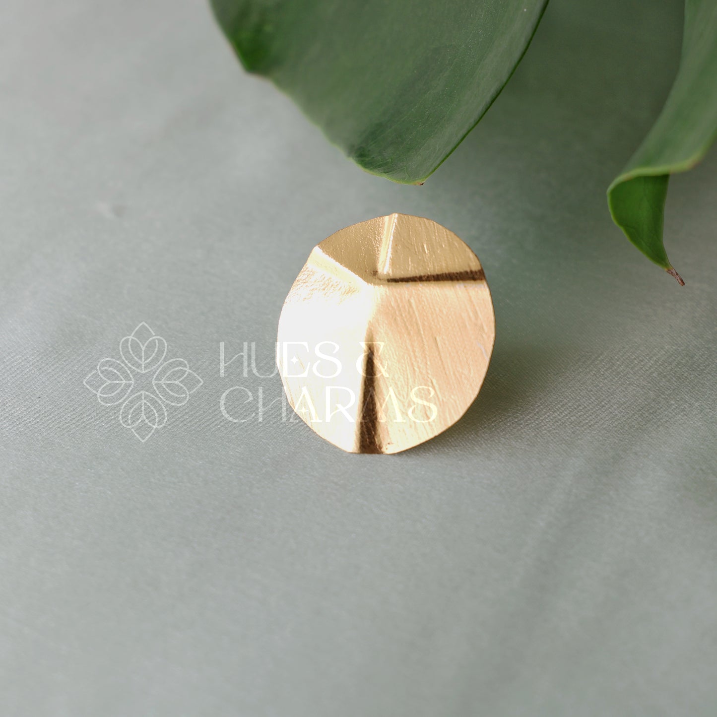 GOLDEN AUREA FOLD ADJUSTABLE RING