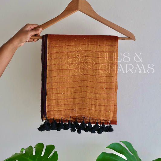 SUVARNA DOUBLE SHADED TISSUE SAREE