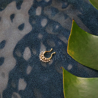 AD STONES SEPTUM NOSE RING