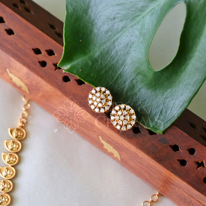 TRADITIONAL LAKSHMI DETAILED STATEMENT NECKLACE SET