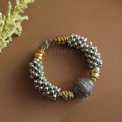 GUNJAN DUAL TONE BANGLE
