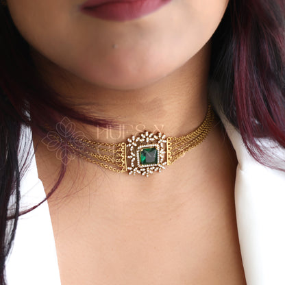 ANTIQUE ELARIS CHOKER SET (Colours available)