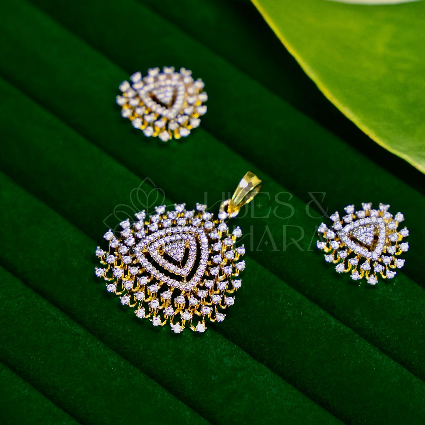 TWILIGHT CZ PENDENT SET|PREMIUM COLLECTION