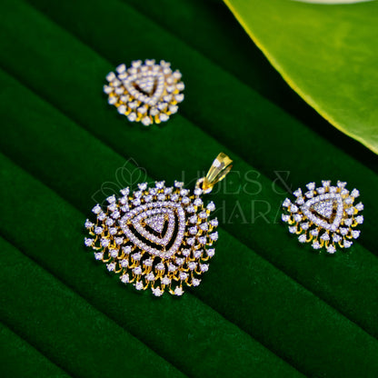 TWILIGHT CZ PENDENT SET|PREMIUM COLLECTION