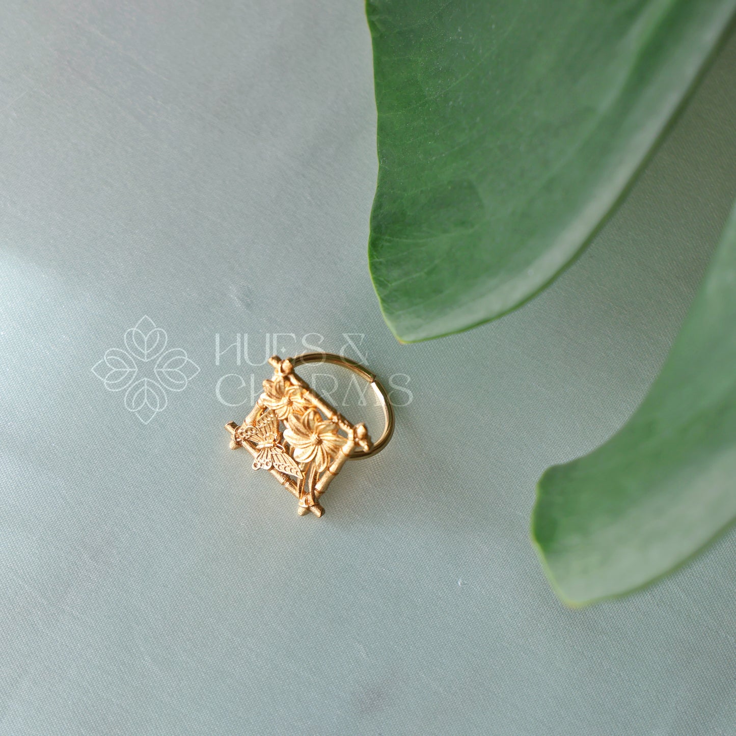 GOLDEN GARDEN FRAME ADJUSTABLE RING