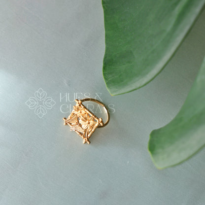 GOLDEN GARDEN FRAME ADJUSTABLE RING
