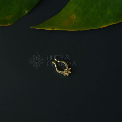 AD STONES SEPTUM NOSE RING- Model 8