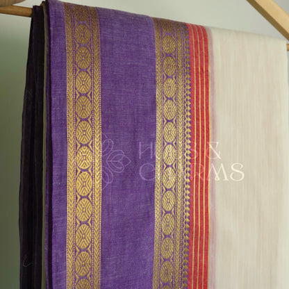 PURE MUL COTTON SAREE- INDULEKHA