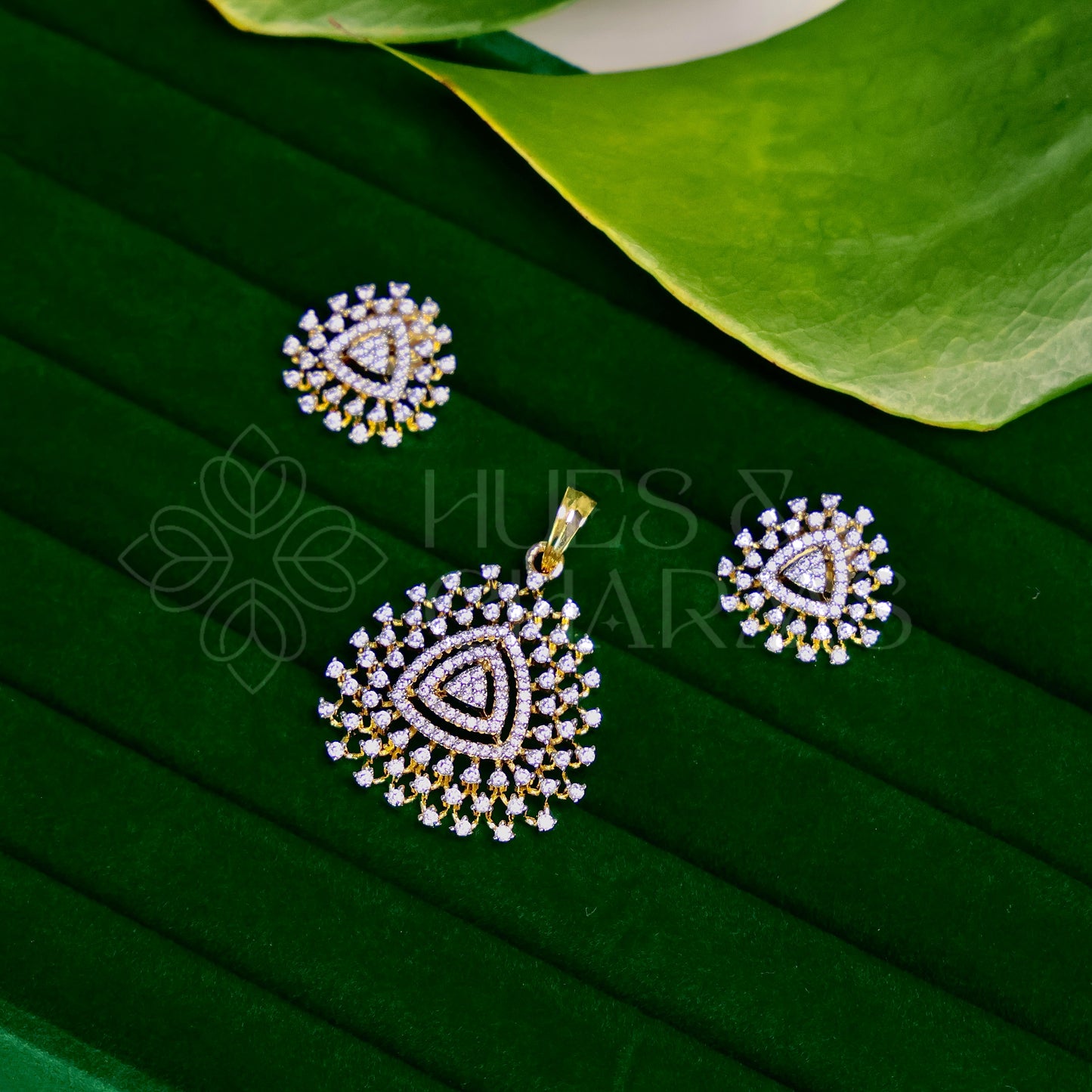 TWILIGHT CZ PENDENT SET|PREMIUM COLLECTION
