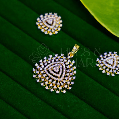 TWILIGHT CZ PENDENT SET|PREMIUM COLLECTION