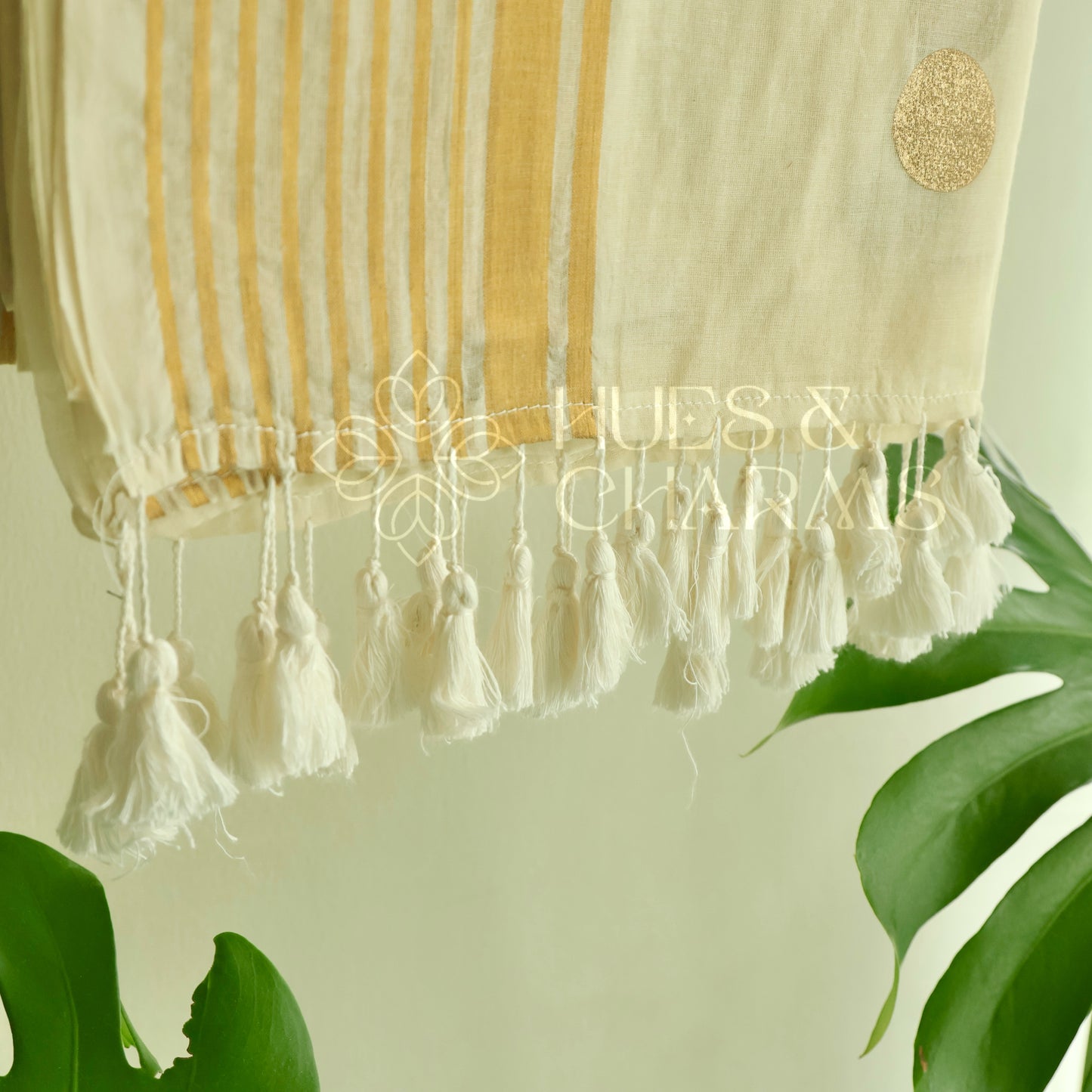 PURE MUL COTTON  POLKA SAREE- MALLIKA