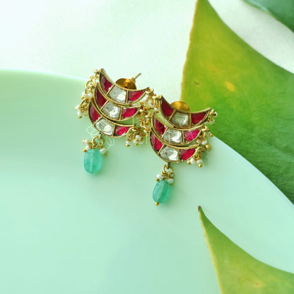 STATEMENT LAYERED JADAU  CHOKER SET |PREMIUM JEWELLERY
