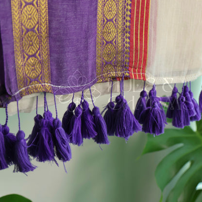 PURE MUL COTTON SAREE- INDULEKHA