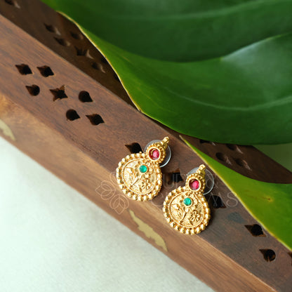 GOLDEN SWARNA RATNA PEARL NECKLACE SET