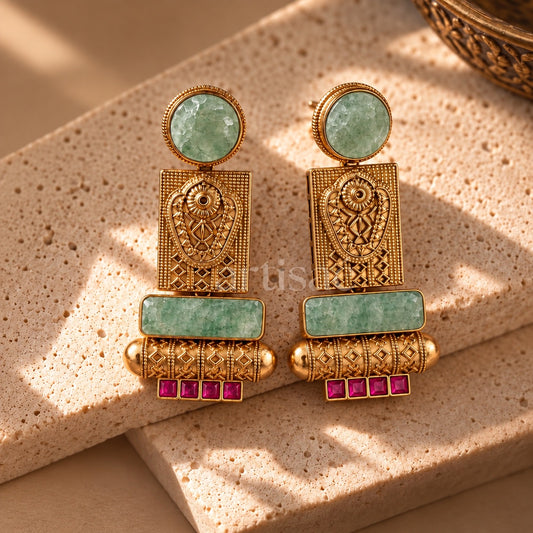 INAYA CONTEMPORARY EARRINGS -CABACHON