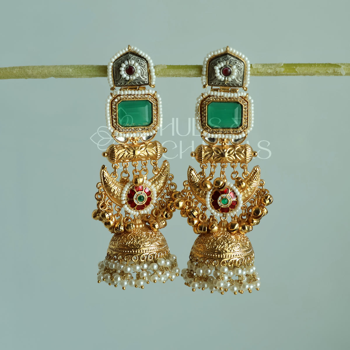 MEHRANG FUSION JHUMKAS (Colours available)